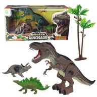 SET T-REX DINOSAUR + 2 STROMČEK MALÝCH DINOSAUROV