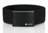 Klasický čierny pánsky opasok VEDO box