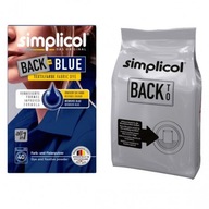 Simplicol Back To Blue modrá farba na tkaniny 400 g