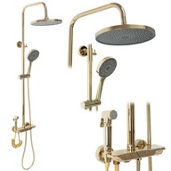 Sprchový set na omietku MAX GOLD BRUSH REA Sprchový set na omietku MAX GOLD BRUSH REA