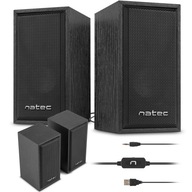 REPRODUKTORY PRE PC LAPTOP 2.0 NATEC PANTHER POWER 6W REPRODUKTORY PRE PC LAPTOP 2.0 NATEC PANTHER POWER 6W