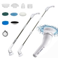 ELEKTRICKÝ MOP NA ČISTENIE OTOČNÁ KEFA MULTIFUNKČNÁ SADA 8V1 ELEKTRICKÝ MOP NA ČISTENIE OTOČNÁ KEFA MULTIFUNKČNÁ SADA 8V1