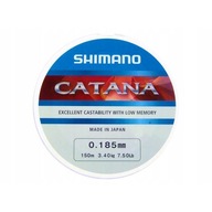 Prívlač Shimano Catana 0,185mm 150m 3,50kg Prívlač Shimano Catana 0,185mm 150m 3,50kg
