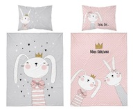 Detské obliečky 100x135 BUNNY PRINCESS bavlna Detské obliečky 100x135 BUNNY PRINCESS bavlna
