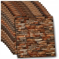 10x SAMOLEPIACI NÁSTENNÝ PANEL tapeta vodeodolný NÁSTENOVÝ PANEL 3D tehl 10x SAMOLEPIACI NÁSTENNÝ PANEL tapeta vodeodolný NÁSTENOVÝ PANEL 3D tehl