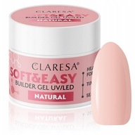 Prírodný stavebný gél na lícenku Claresa Soft&Easy Builder Natural 45g Prírodný stavebný gél na lícenku Claresa Soft&Easy Builder Natural 45g