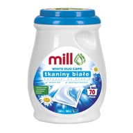 MILL kapsule na pranie bielych tkanín, 70 kusov