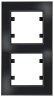 LUMINA Passion Frame 2-násobné sklo ČIERNA WL9121