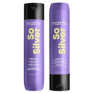 Matrix So Silver sada na šedivé vlasy šampón 300ml + kondicionér 300ml