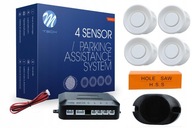Parkovacie senzory M-Tech CP7W, biely bzučiak Parkovacie senzory M-Tech CP7W, biely bzučiak