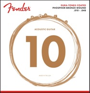 FENDER 860XL Dura-tone akustické struny 10-48