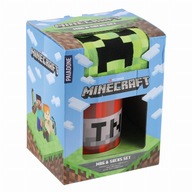 Darčeková súprava hrnčekov a ponožiek Creeper TNT - Minecraft