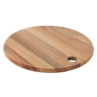 Akáciová okrúhla doska na krájanie 38 cm 11363 Akáciová okrúhla doska na krájanie 38 cm 11363