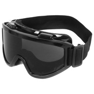Lyžiarske okuliare GM-04D tmavosivé kat.3 sklo