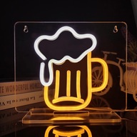 LED neónová lampa pivný box 5W USB neónový bar LED neónová lampa pivný box 5W USB neónový bar