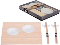 WHITE Sushi set pre 2 osoby - 7 prvkov