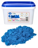 Modrý mokrý piesok 2 kg pre deti