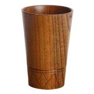 2x 11,5 x 7,8 cm drevené sudové poháre Okuliare Craft