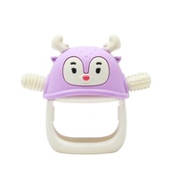 Silikónové hryzátko sobie Smily Mia Purple Silikónové hryzátko sobie Smily Mia Purple