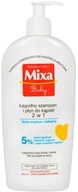 MIXA DETSKÝ ŠAMPÓN A TEKUTINA DO KÚPEĽA 2V1 400ML MIXA DETSKÝ ŠAMPÓN A TEKUTINA DO KÚPEĽA 2V1 400ML