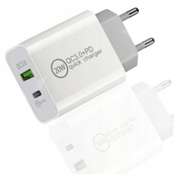 SDC-20W USB Type C 3000 mA 12 V nástenná nabíjačka SDC-20W USB Type C 3000 mA 12 V nástenná nabíjačka