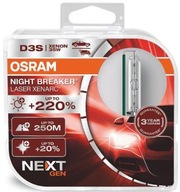 OSRAM NIGHT BREAKER LASER XENARC ŽIAROVKY D3S DUO OSRAM NIGHT BREAKER LASER XENARC ŽIAROVKY D3S DUO