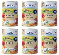 Baltický králik s mrkvou mokré krmivo 6 x 400 g Baltický králik s mrkvou mokré krmivo 6 x 400 g