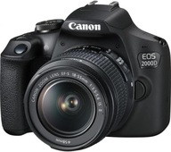 DSLR Canon EOS 2000D + EF-S 18-55 mm