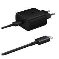 UNIVERZÁLNA SIEŤOVÁ RÝCHLA NABÍJAČKA SAMSUNG 45W USB-C + 1 m kábel UNIVERZÁLNA SIEŤOVÁ RÝCHLA NABÍJAČKA SAMSUNG 45W USB-C + 1 m kábel