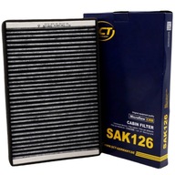 Uhlíkový kabínový filter SCT SAK126