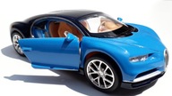 Bugatti Chiron Blue Metal WELLY 1:34