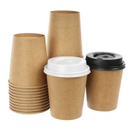 PAPIEROVÉ hrnčeky na kávu 250ml KRAFT+POKRÉKA 100KS (na ďalší predaj) PAPIEROVÉ hrnčeky na kávu 250ml KRAFT+POKRÉKA 100KS (na ďalší predaj)
