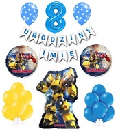 Súprava balónov k narodeninám Transformers 8 Súprava balónov k narodeninám Transformers 8