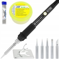 PRESNÁ PÁJKOVKA REBALL 301D 60W S NASTAVENÍM TEPLOTY SADA 9 v 1 PRESNÁ PÁJKOVKA REBALL 301D 60W S NASTAVENÍM TEPLOTY SADA 9 v 1