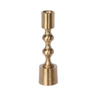 STYLISH GLAMOUR zlatý svietnik na 1 sviečku, 16 cm STYLISH GLAMOUR zlatý svietnik na 1 sviečku, 16 cm