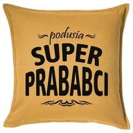 VELKÁ BABIČKA NÁPAD PRÁVE BABIČKA darček do vankúša VELKÁ BABIČKA NÁPAD PRÁVE BABIČKA darček do vankúša
