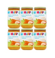 HiPP BIO Rizoto s mrkvou a morkou 6x220g HiPP BIO Rizoto s mrkvou a morkou 6x220g