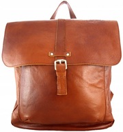 Kožená kabelka, batoh, prírodná koža Vera Pelle