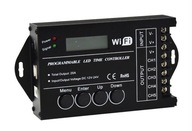 Programovateľný LED USB WiFi ovládač 5 kanálov 5x4A Programovateľný LED USB WiFi ovládač 5 kanálov 5x4A