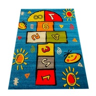 Detský koberec 300x400, príjemný, jemný mix
