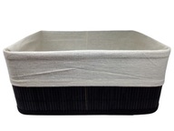 Bambusový organizérový košík s podšívkou 14x25x33 cm Bambusový organizérový košík s podšívkou 14x25x33 cm
