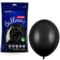 Latexové balóniky Strong Pastel Black 30 cm - 50 kusov Latexové balóniky Strong Pastel Black 30 cm - 50 kusov