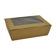 Obedový box s okienkom 2050ml, 50 ks Obedový box s okienkom 2050ml, 50 ks