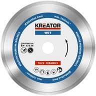 DIAMANTOVÝ DISK NA REZANIE POGREEN DLAŽDICE 200x30x2,4MM KREATOR DIAMANTOVÝ DISK NA REZANIE POGREEN DLAŽDICE 200x30x2,4MM KREATOR