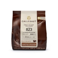Callebaut 823 mliečna čokoláda 400g Callebaut 823 mliečna čokoláda 400g