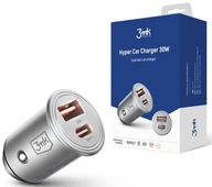 3mk Hyper Car Charger 30W autonabíjačka 3mk Hyper Car Charger 30W autonabíjačka