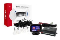 Parkovacie senzory LED-GRAF 8 bielych senzorov