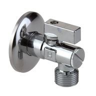 Uhlový guľový ventil s filtrom 1/2''x1/2" Uhlový guľový ventil s filtrom 1/2''x1/2"