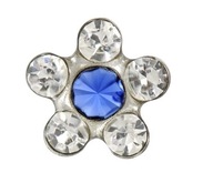 Sedmokrásky zafír + diamanty STRIEBORNÉ 75126049 Studex Sedmokrásky zafír + diamanty STRIEBORNÉ 75126049 Studex