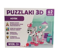 3D penové puzzle PUZZLAKI CAT 62 ks. 3D penové puzzle PUZZLAKI CAT 62 ks.